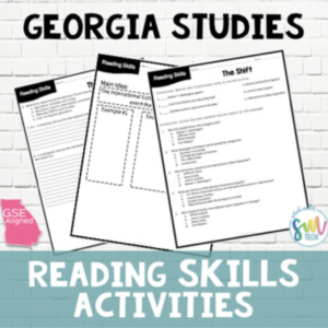 GA Social Studies: New South Era GSE SS8H7a Reading Activities - Image 4