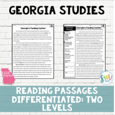 differentiated passages included