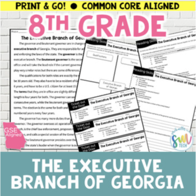 executive branch of georgia cover