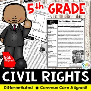 5th Grade Differentiated, CCSS-Aligned Reading Packet