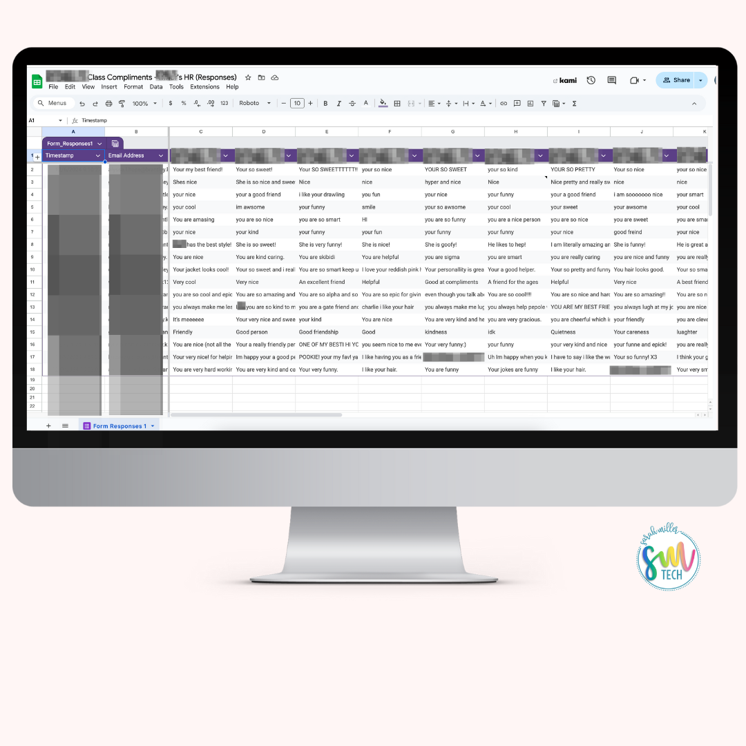  Responses in Google Sheets 