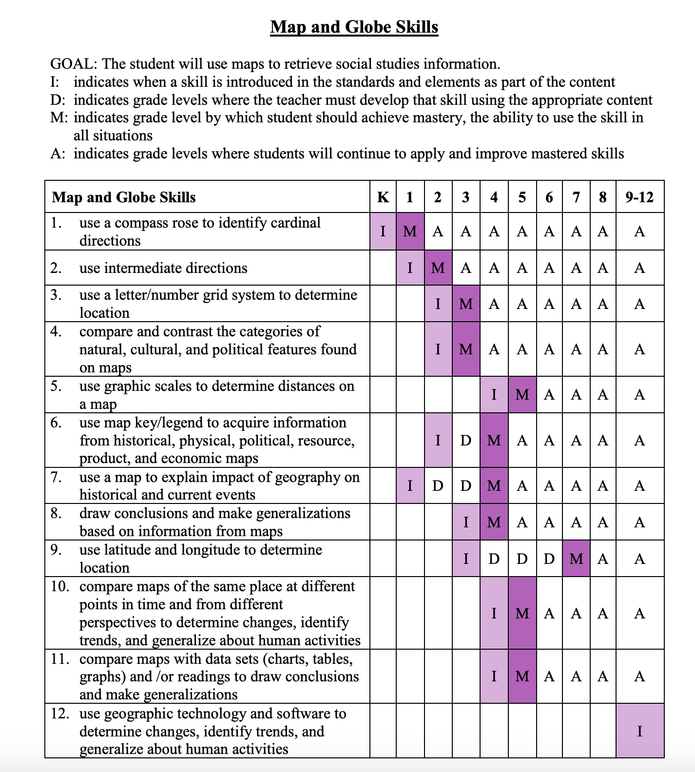 Image from Georgia Standards of Excellence, 2016. Click on the image to access the Georgia Standards of Excellence.