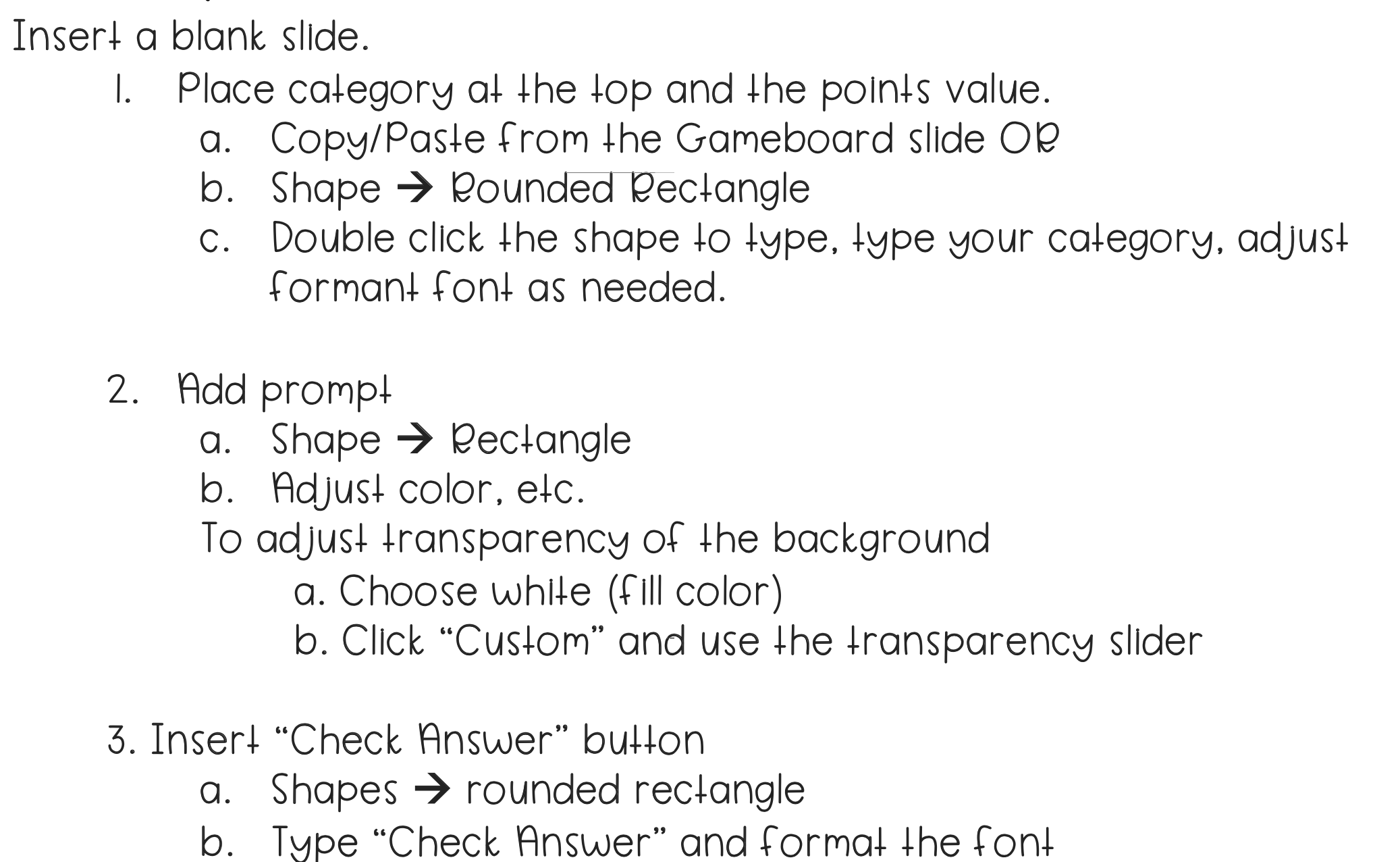 Printable Guide for Teachers